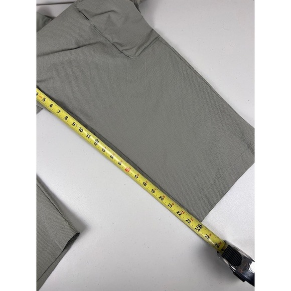 Sage Collection Women Cargo Cropped Pants Capri Casual Comfort Beige Size Medium - Picture 8 of 14